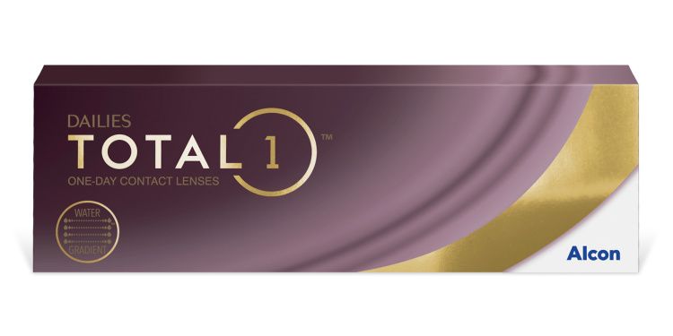 TOTAL 1 Clear Contact Lenses - Pack of 30