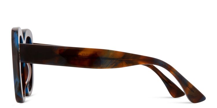 Swimmy Oversized Round Sunglasses