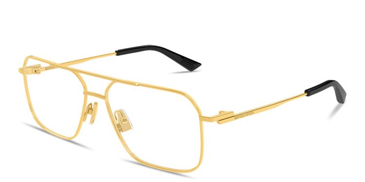 Logo Signature Wide Aviator Eyeglasses
