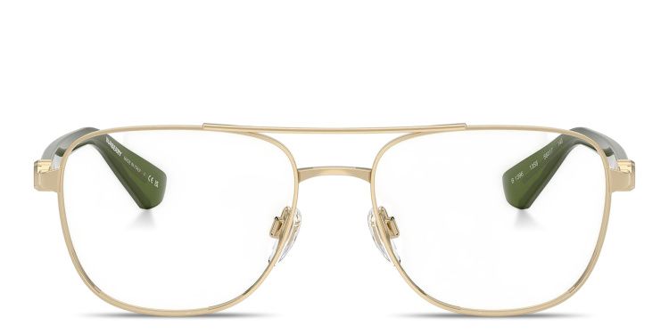 Logo Lettering Aviator Eyeglasses