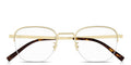 Signature Harness Half-Rim Square Eyeglasses