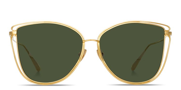 Dinah Oversized Cat-Eye Sunglasses