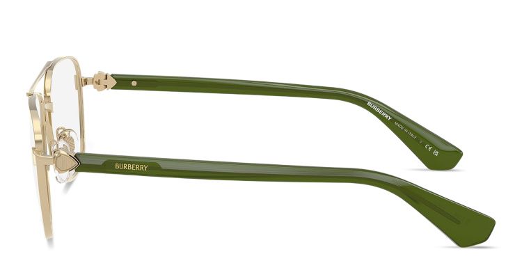 Logo Lettering Aviator Eyeglasses