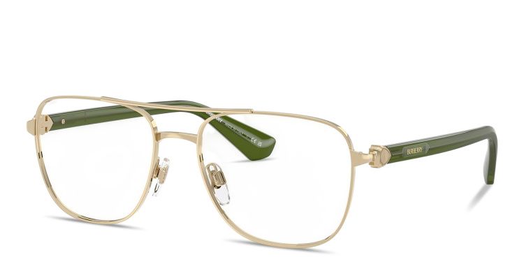 Logo Lettering Aviator Eyeglasses