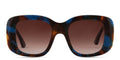 Swimmy Oversized Round Sunglasses