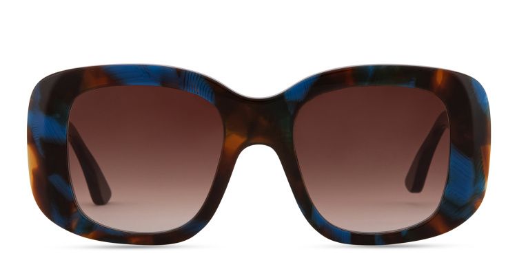Swimmy Oversized Round Sunglasses