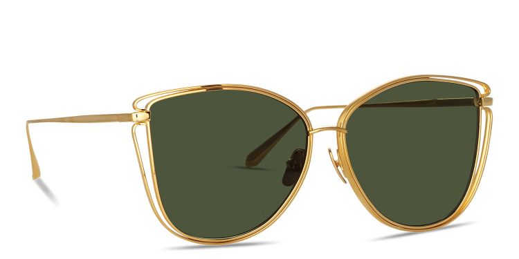 Dinah Oversized Cat-Eye Sunglasses